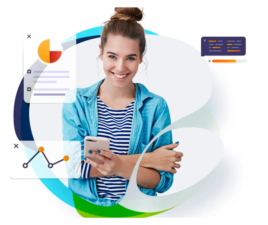 modern and clean hello april (facebook post)